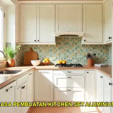 Keunggulan jasa pembuatan kitchen set aluminium untuk hunian
